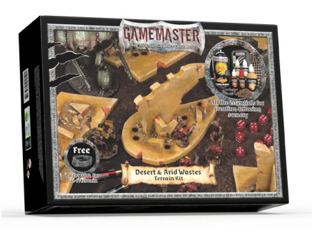 Precomenzi - The Army Painter - Gamemaster: Desert & Arid Wastes Terrain Kit