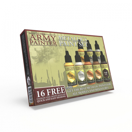 Precomenzi - The Army Painter - Metallics Paint Set