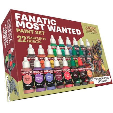 Precomenzi - The Army Painter - Warpaints Fanatic: Most Wanted Paint Set