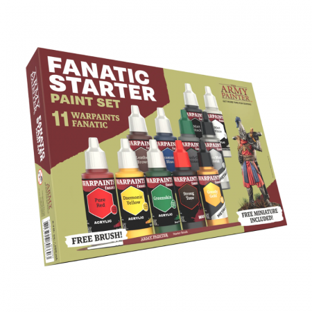 Precomenzi - The Army Painter - Warpaints Fanatic: Starter Set