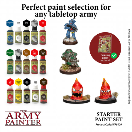 The Army Painter - Wargames Hobby Starter Paint Set [6]