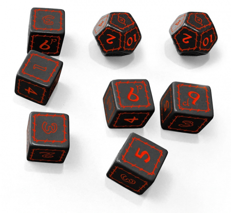 Zaruri - The One Ring Black Dice Set