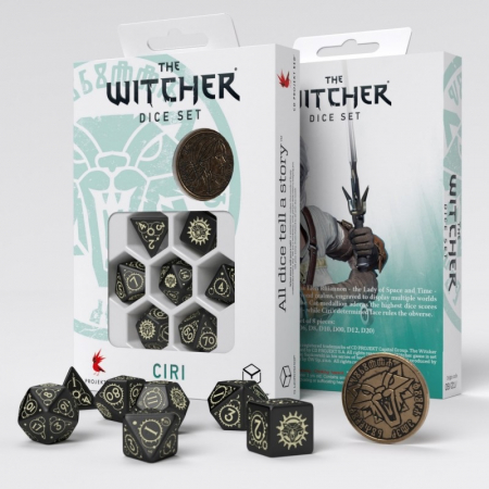 The Witcher Dice Set Ciri - The Zireael [1]