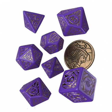 Zaruri - The Witcher Dice Set Dandelion - Viscount de Lettenhove (7 dice)