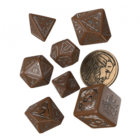 Accesorii - The Witcher Dice Set Geralt - The Roach's companion