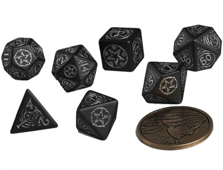 Zaruri - The Witcher Dice Set Yennefer - The Obsidian Star