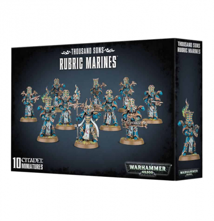 Warhammer 40K - Thousand Sons Rubric Marines