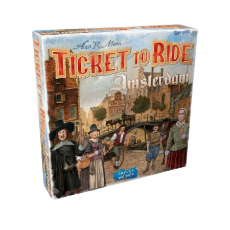 Jocuri pentru copii - Ticket to Ride Amsterdam