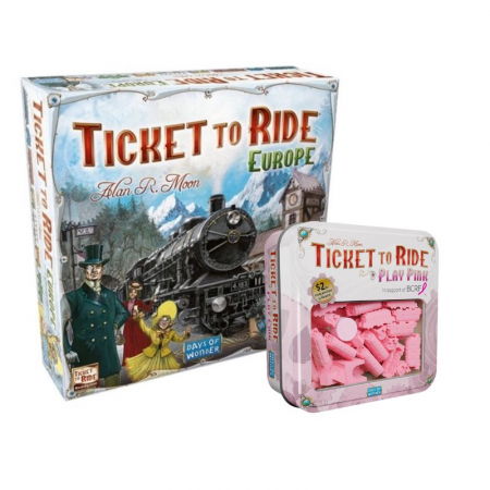 Ticket to Ride Europe & Play Pink - Promo Pack [0]