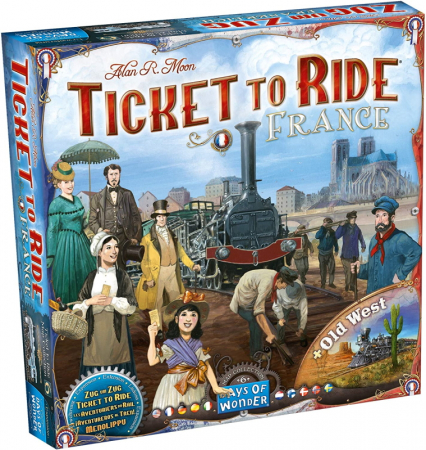 Ticket To Ride France & Old West: Map Collection - EN [0]