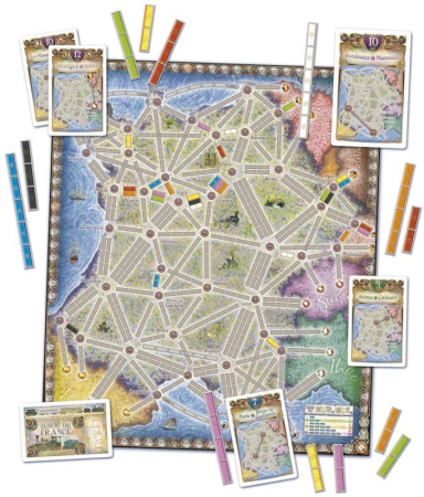 Ticket To Ride France & Old West: Map Collection - EN [1]