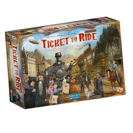 Board Games - Ticket to Ride: Legacy - Legends of the West - EN