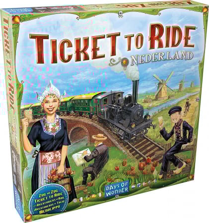 Precomenzi - Ticket to Ride - Map Collection 4: Nederland (Extensie) - EN