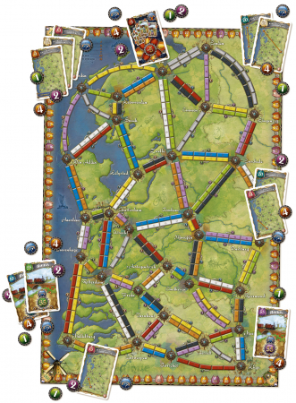 Ticket to Ride - Map Collection 4: Nederland (Extensie) - EN [1]