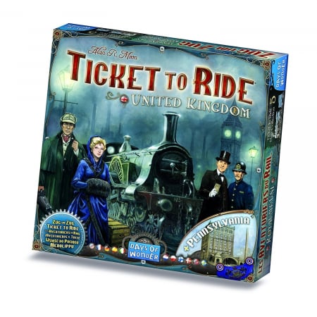 Jocuri de familie - Ticket To Ride - United Kingdom (Extensie) - EN