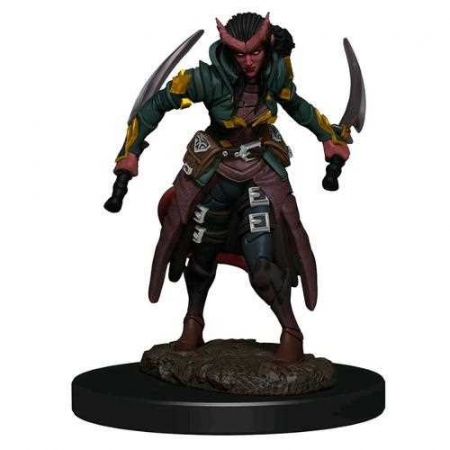 Precomenzi - Tiefling Rogue Female D&D Icons of the Realms Premium Figures