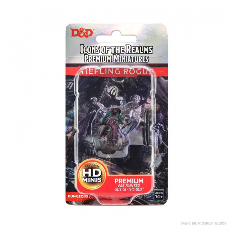 Tiefling Rogue Female D&D Icons of the Realms Premium Figures [1]