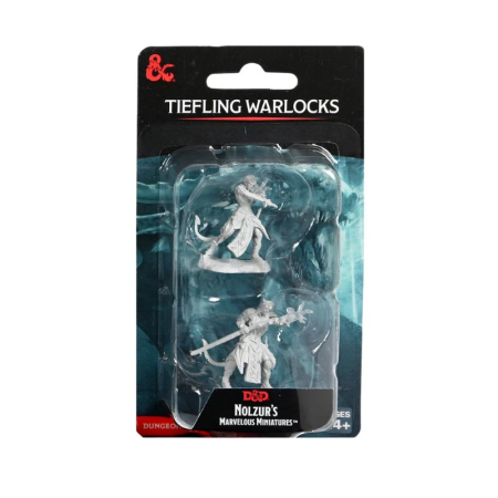 Miniaturi RPG - Tiefling Warlocks - D&D Nolzur's Marvelous Miniatures