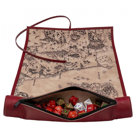 Dice trays & bags - Ultra PRO Dice Scroll Map - Sword Coast Dungeons & Dragons