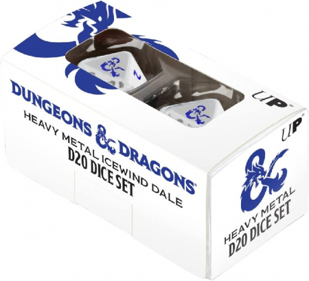 Zaruri - Ultra PRO Heavy Metal Icewind Dale D20 Dice Set (2 dice)
