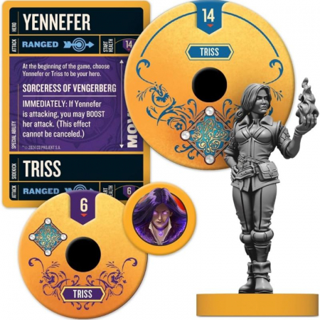 Unmatched: The Witcher - Realms Fall - EN - (cutie usor deteriorata) [2]