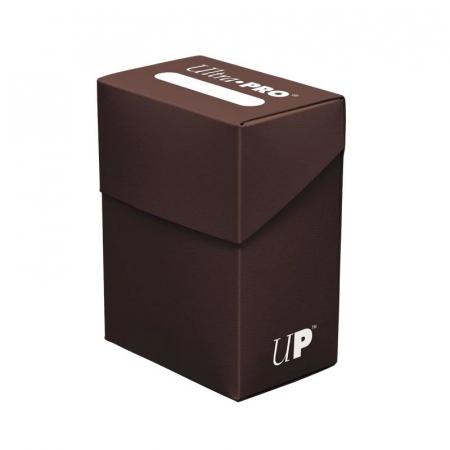 Accesorii - Ultra PRO Deck Box Solid - Brown 80+