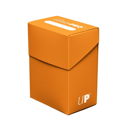 Accesorii - Ultra PRO Deck Box Solid - Pumpkin Orange 80+