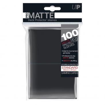 Precomenzi - Standard Sleeves: PRO-Matte Black 66x91mm (100 buc) - UP