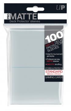 Precomenzi - Standard Sleeves: PRO-Matte Clear 66x91mm (100 buc) - UP