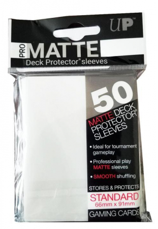 Accesorii - Standard Sleeves: Pro-Matte-Non Glare Clear 66x91mm (50 buc) - UP