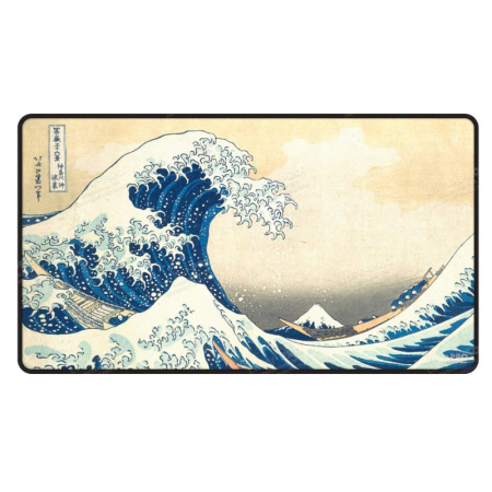 Noutăți - Ultra PRO - The Great Wave off Kanagawa Black Stitched Playmat