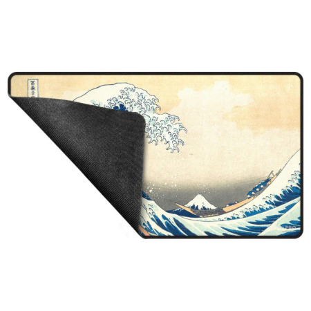 Ultra PRO - The Great Wave off Kanagawa Black Stitched Playmat [1]
