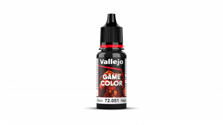 Vopsele Vallejo - Vallejo - Game Color: Black (051) (18ml)