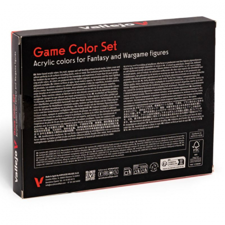 Vallejo - Game Color: Leather & Metal Paint Set [2]