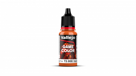 Painting & Terrain - Vallejo - Game Color: Orange Fire (008) (18ml)