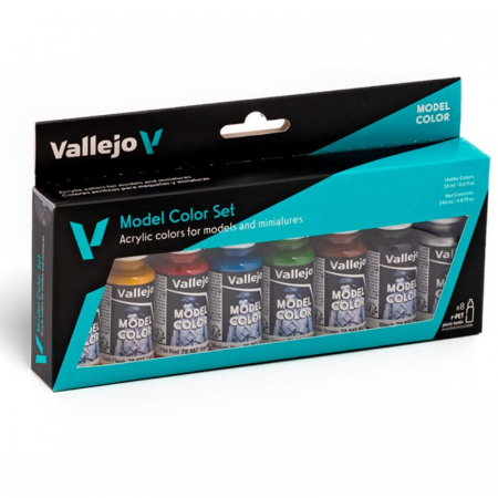 Seturi de vopsele - Vallejo - Model Color: Wargames Basics Paint Set