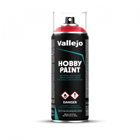 Spray - Vallejo - Spray: Bloody Red (023) (400ml)