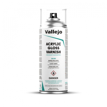 Spray - Vallejo - Spray: Gloss Varnish (530) (400ml)