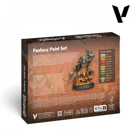 Vallejo - Game Color: Fantasy Paint Set + Miniature [1]