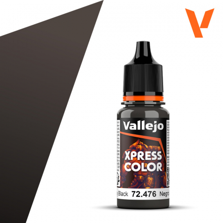 Vopsele Vallejo - Vallejo - Xpress Color: Greasy Black (476) (18ml)