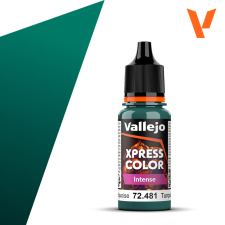 Vopsele Vallejo - Vallejo - Xpress Color: Heretic Turquoise (481) (18ml)