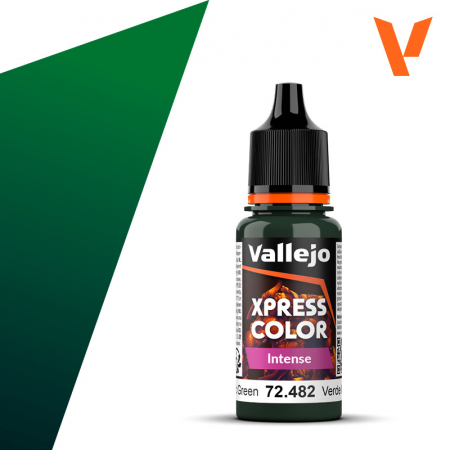 Painting & Terrain - Vallejo - Xpress Color: Monastic Green (482) (18ml)