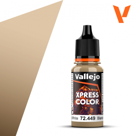 Painting & Terrain - Vallejo - Xpress Color: Mummy White (449) (18ml)
