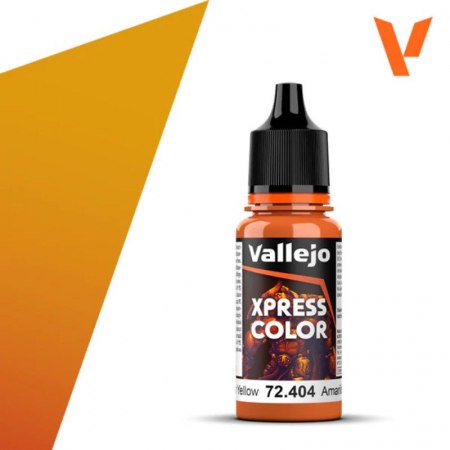 Painting & Terrain - Vallejo - Xpress Color: Nuclear Yellow (404) (18ml)