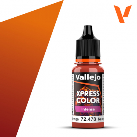 Painting & Terrain - Vallejo - Xpress Color: Phoenix Orange (478) (18ml)