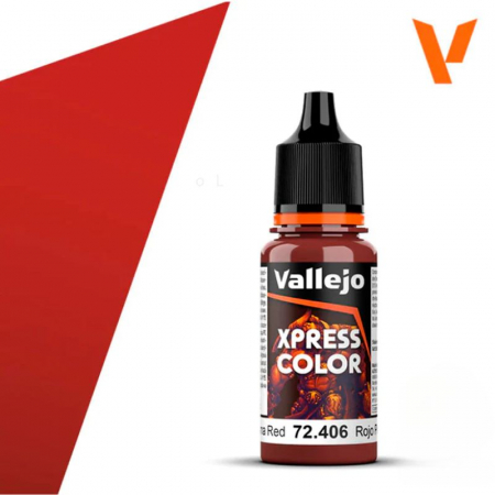 Painting & Terrain - Vallejo - Xpress Color: Plasma Red (406) (18ml)
