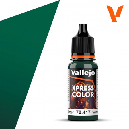 Painting & Terrain - Vallejo - Xpress Color: Snake Green (417) (18ml)