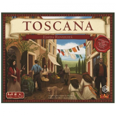 Jocuri de strategie - Viticultura: Toscana Essential Edition (Extensie) - RO