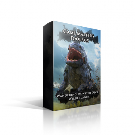 RPG - Wandering Monsters Deck: Wilderlands - EN