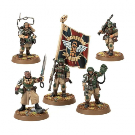 Warhammer 40K - Warhammer 40K - Astra Militarum: Cadian Command Squad - GW